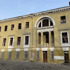 Разрушенный дворец русского князя Потемкина