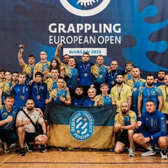 Сборная Украины по грепплингу победила на Чемпионате Европы