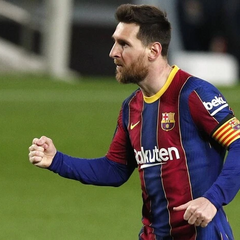 Ліонель Мессі на стадіоні «Камп Ноу»