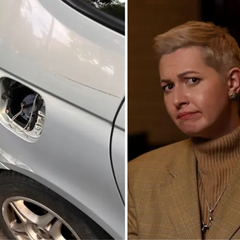 Автомобіль впаркований на інший авто