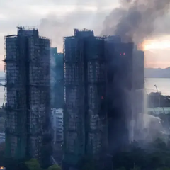 Жахлива пожежа у житловому комплексі