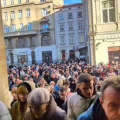 Прощание со Степаном Гигой во Львове