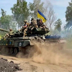 Карта боевых действий на территории Украины