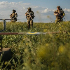 Российская армия на карте Украины