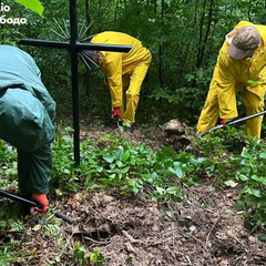 Экслгумация останков бойцов УПА в Польше