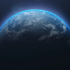 Image of a possible collapse of our planet