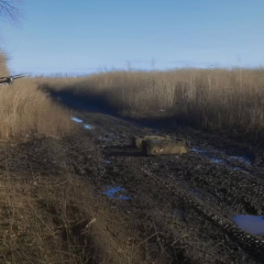 Volodymyr mastered controlling the 'Vampire' drone