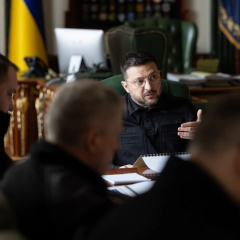 Зеленский на совещании о пленных