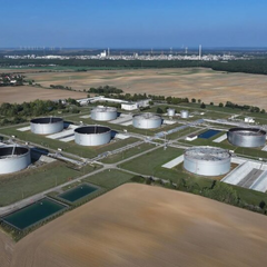 Зниження заповненості газових сховищ