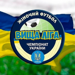 Женщина в футбольной форме бьет мяч