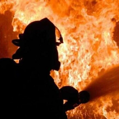 Пожежа в Миколаєві внаслідок обстрілу