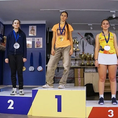 Победительница юношеского сквош-турнира в Бухаресте