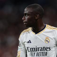 Ferland Mendy after injury on the field