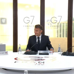 Трамп и Зеленский на саммите G7
