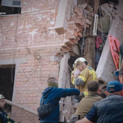 Victims of shelling in different cities