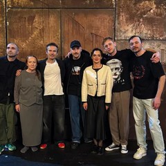 Вакарчук у театрі на виставі «Калігула»