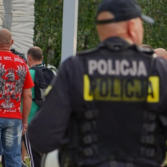 Альтернативный текст: Масштабный митинг против иммиграции