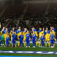 The national team lineup for the matches against France and Azerbaijan