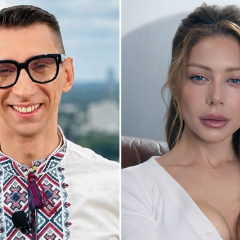 Tina Karol with injuries from straw