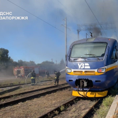 Second Russian Strike on Zaporizhzhia Railway Claims Life of Railway Worker