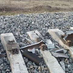 Взрыв поезда под Мелитополем