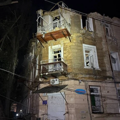 Пожежі та зруйновані будинки в Одесі