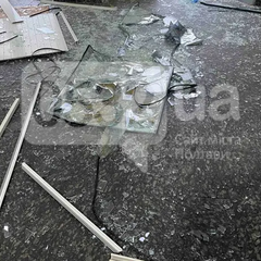 У Полтаві внаслідок атаки росіян вокзал