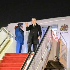 Canadian Prime Minister in China