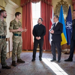 Зеленський, Стармер та Рютте обговорюють спільне виробництво зброї та посилення ППО