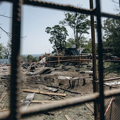 Повреждения Одеськой киностудии после атаки