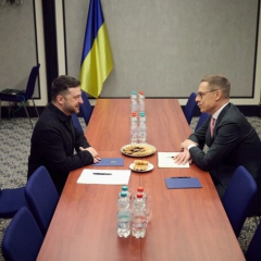 Finland and Ukraine discussed front and support