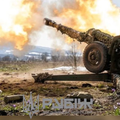 Фото пикапа для артиллерии бригады Рубеж