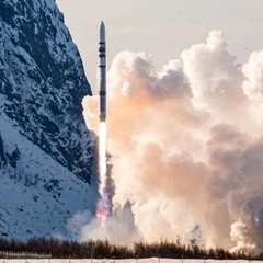 Перша орбітальна ракета вибухнула після старту