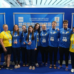 Украина выиграла семь медалей в подводном плавании