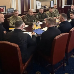 Кирило Буданов на нараді в ОП