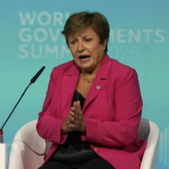 Georgieva discusses financing for Ukraine