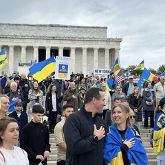 Акція підтримки України у Вашингтоні