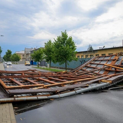 Руйнування від буревію в Словаччині