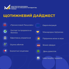 Мінекономіки підсумувало тиждень угод з Німеччиною