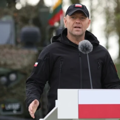 Военные на учениях в Германии