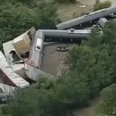 Поїзд зійшов з рейок у Техасі