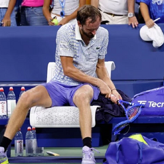 Медведєв влаштував істерику на US Open