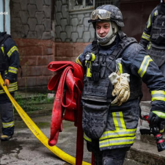 Російські загарбники напали на пожежників у Херсоні