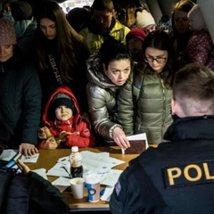 Люди на демонстрації в Чехії