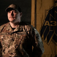 Бойовники бригади «Азов» в Маріуполі