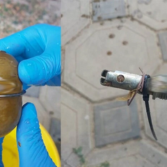 Задержание мужчины, угрожавшего гранатой бывшей жене