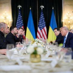 Трамп и Зеленский в Мар-а-Лаго