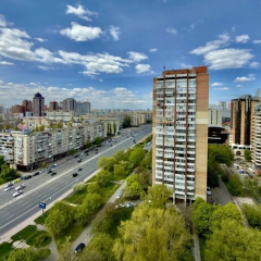 Closing of Lesya Ukrainka Boulevard in Kyiv