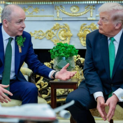 Мартін опонує Трампу у Вашингтоні