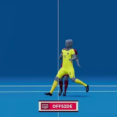 Суддя використовує систему визначення офсайду